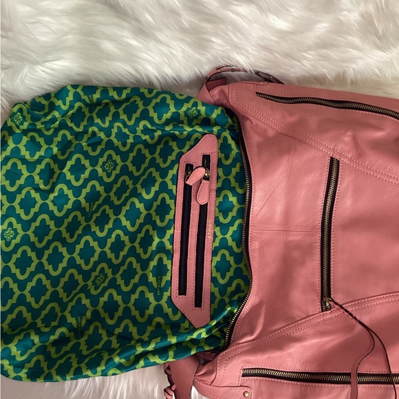 OrYANY Whipstitch Expandable Leather Hobo Bag - Picture 15 of 16